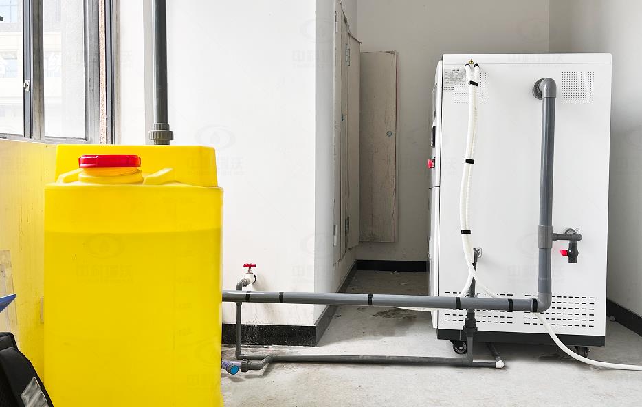 湖北省襄陽市襄城區(qū)尹集鄉(xiāng)襄陽公安教育訓(xùn)練基地污水處理設(shè)備安裝調(diào)試完成